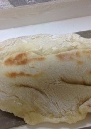 ナンを電子レンジで簡単に焼く-レシピのメイン写真