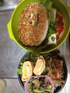 照り焼きハンバーガー(´Д` )-レシピのメイン写真