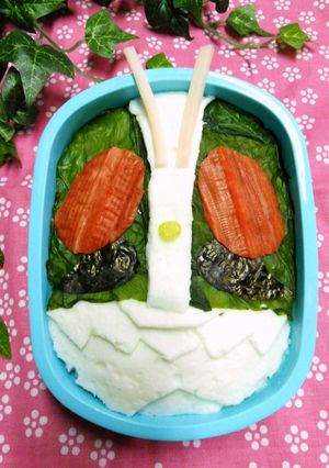 懐かしキャラ弁☆仮面ライダー-レシピのメイン写真