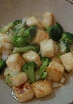 フライパンde簡単揚げ出し豆腐野菜入り-レシピのメイン写真
