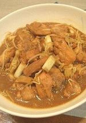 圧力鍋で鶏肉のみそ煮-レシピのメイン写真