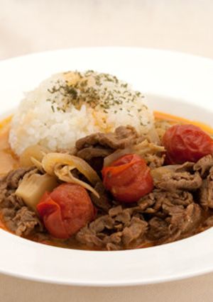 トマト入り簡単ビーフストロガノフ-レシピのメイン写真