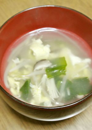 おいしい★あったか★中華風スープ-レシピのメイン写真