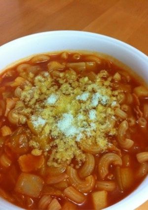 マカロニ入りミネストローネ-レシピのメイン写真