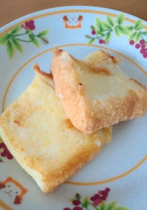 卵、砂糖なし！フレンチトースト風-レシピのメイン写真