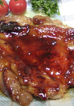 玉ねぎで柔らかチキンの照り焼き-レシピのメイン写真