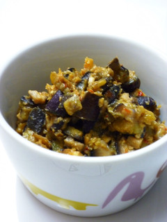 ごはんの友♪茄子と椎茸の味噌そぼろ-レシピのメイン写真