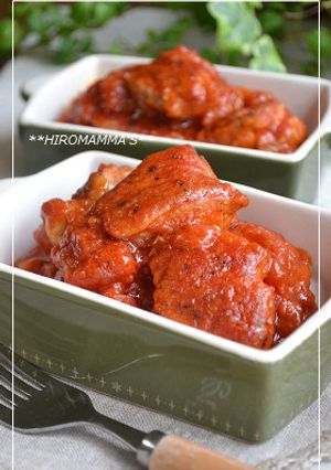 鶏のトマト煮-レシピのメイン写真