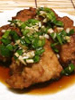 鶏のから揚げ中華風(ねきニンニクソース)-レシピのメイン写真