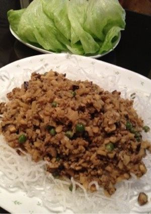 ひき肉のさっぱりレタス包み-レシピのメイン写真