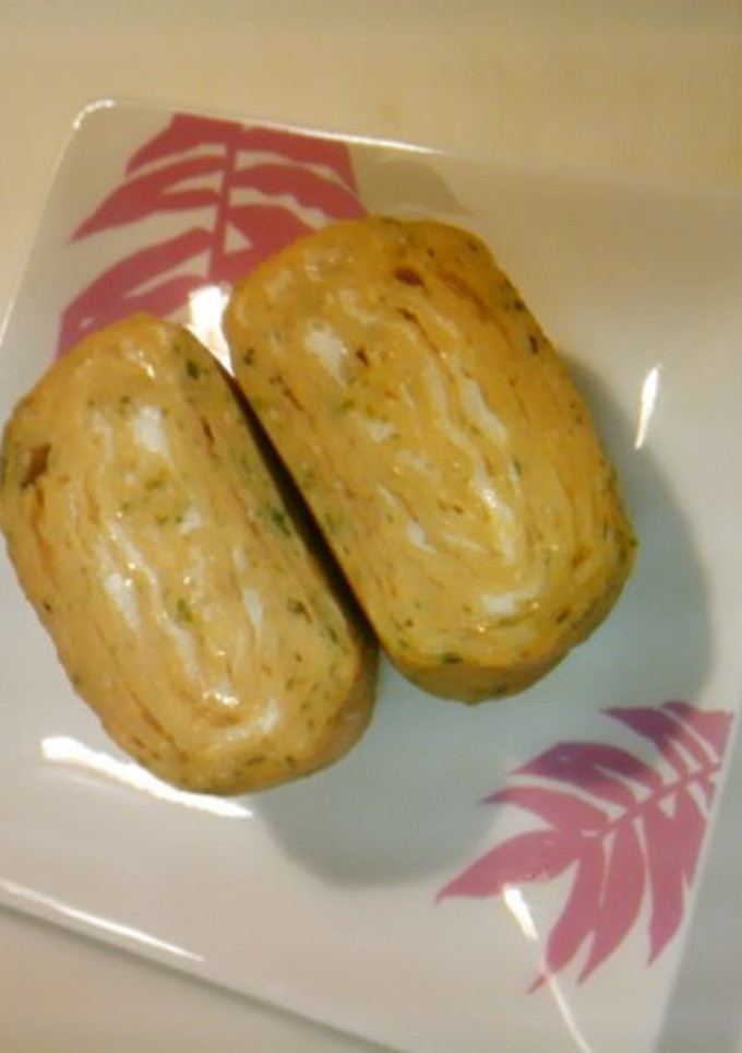 卵焼き器がなくても☆卵１個で厚焼き卵-レシピのメイン写真