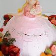 マジパン細工でプリンセスケーキ☆