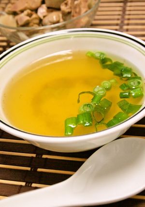 鶏レバーの煮汁で 旨みたっぷりエコスープ-レシピのメイン写真