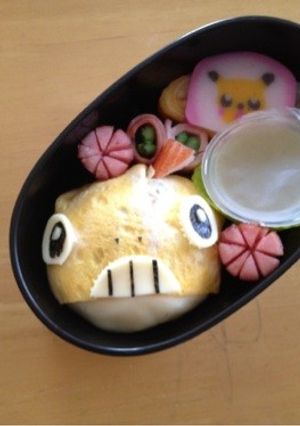 ＊ポケモンキャラ弁＊〜ズルッグ〜-レシピのメイン写真
