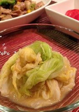 温キャベツのごま味噌あえ-レシピのメイン写真