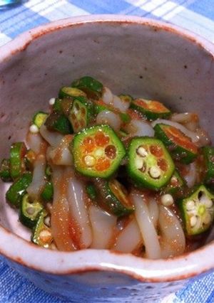 イカとオクラの明太子和え-レシピのメイン写真