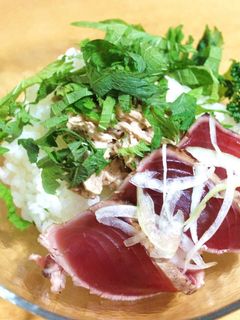 疲れたら!かつおたたき丼-レシピのメイン写真