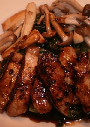 塩麹豚焼きバルサミコソース-レシピのメイン写真