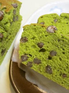 ☆甘納豆たっぷりぃー濃厚抹茶パウンド☆-レシピのメイン写真
