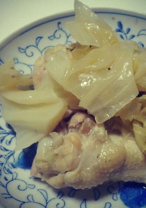 鶏肉とキャベツを煮ただけ！-レシピのメイン写真
