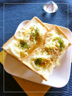 新玉葱×すし酢のカレー風味のトースト-レシピのメイン写真