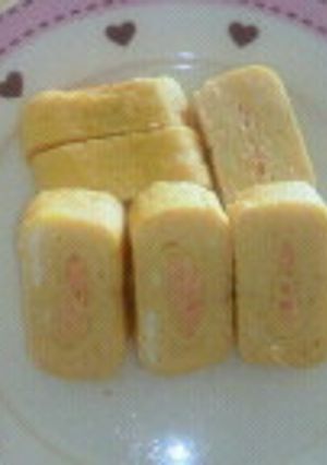 お弁当 明太子マヨな卵焼き-レシピのメイン写真
