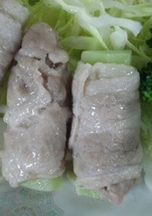 超～簡単♪豚バラ肉のブロッコリ−芯巻き-レシピのメイン写真