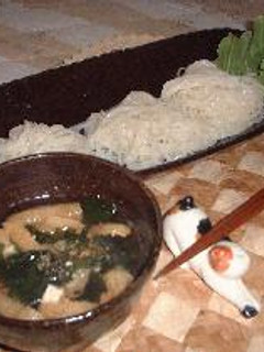 あっという間☆あったか汁につけそうめん-レシピのメイン写真