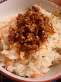 出し殻で作るふりかけと、サクラエビご飯-レシピのメイン写真