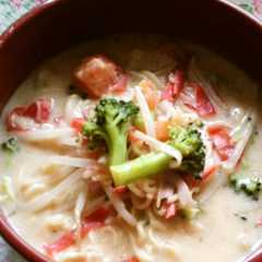 รูปของ ヘルシー豆乳トマトラーメン☆ダイエット