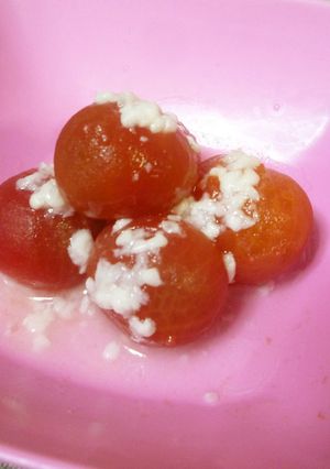 トマトと塩麹or塩で✿ひんやりトマト✿-レシピのメイン写真