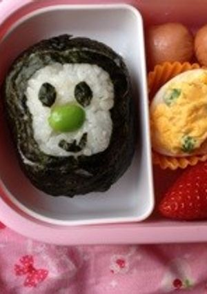 簡単ゴリラちゃんおにぎり-レシピのメイン写真