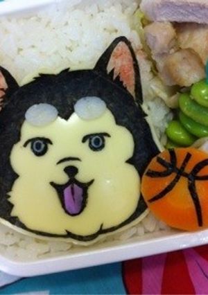 キャラ弁 テツヤ2号(黒子のバスケ)-レシピのメイン写真