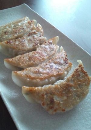 ご飯がすすむ餃子です♪　～羽なし～-レシピのメイン写真