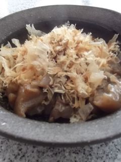 こんにゃくのめんつゆ炒め-レシピのメイン写真