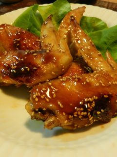 手羽先の甘辛焼き-レシピのメイン写真