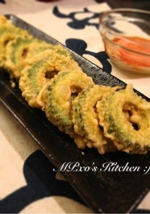 ゴーヤフリッター♪おつまみ*お弁当にも◎-レシピのメイン写真