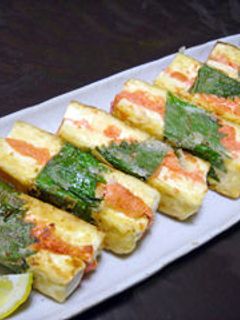 豆腐の明太子サンド-レシピのメイン写真