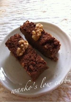 糖質制限的おからでチョコチーズケーキ！-レシピのメイン写真