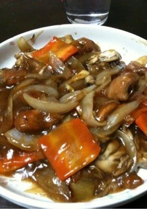 超～簡単！酢豚！！フライパン一つ！-レシピのメイン写真