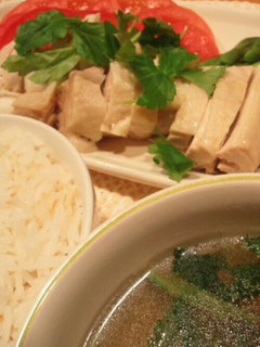 シンガポールチキンライス 塩麹タレ添え-レシピのメイン写真