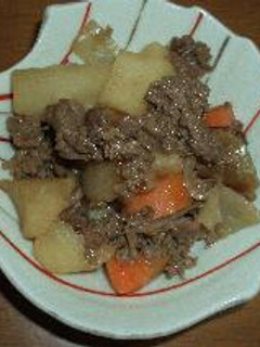 我が家の肉じゃが-レシピのメイン写真