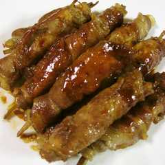 A picture of 肉巻きごぼう.