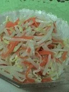 もやしとにんじんの酢の物-レシピのメイン写真