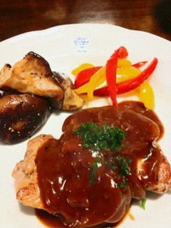 豚ヒレのソテー オニオンデミソースかけ-レシピのメイン写真