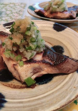 ﾌﾞﾘのﾊﾞﾀｰﾎﾟﾝ酢-レシピのメイン写真