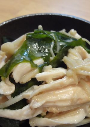レンジでやわらか♡ささみのワサビ和え-レシピのメイン写真