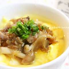 รูปของ ＊豚の照り玉餡かけ丼＊