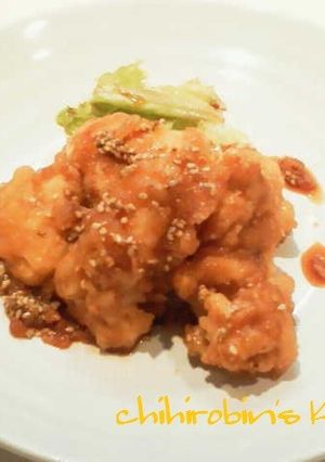 ふわふわ鶏天*甘辛ダレ絡め-レシピのメイン写真