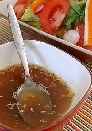 和食屋さん風美味ノンオイル・ドレッシング-レシピのメイン写真